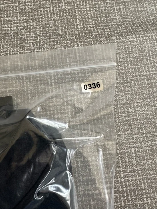 ModCloth Black Military Button Jacket Large Gold Tone Stand Collar Blazer - Picture 12 of 12